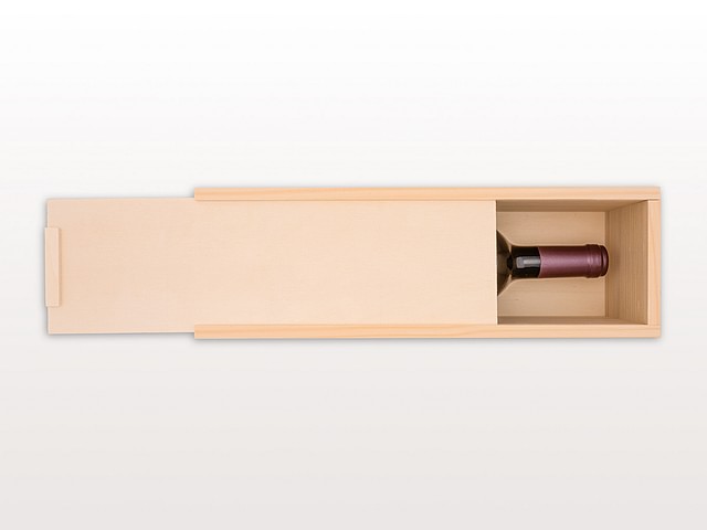 Weinkiste NATUR für 1 Flasche – Bild 3