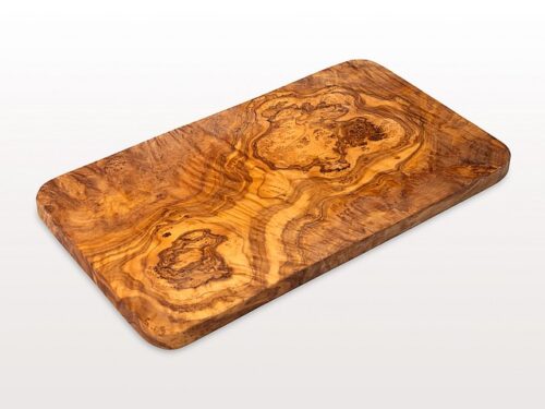 Rechteckbrett aus Olivenholz